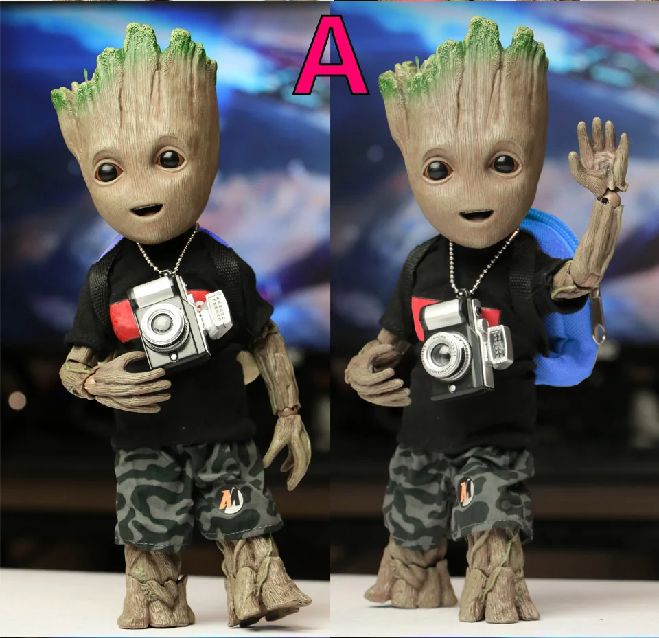 Groot прекрасный стражи Галактики дерево игрушечный человечек Мстители фигурка супер-героя кукла 1/1 подарок для мальчика