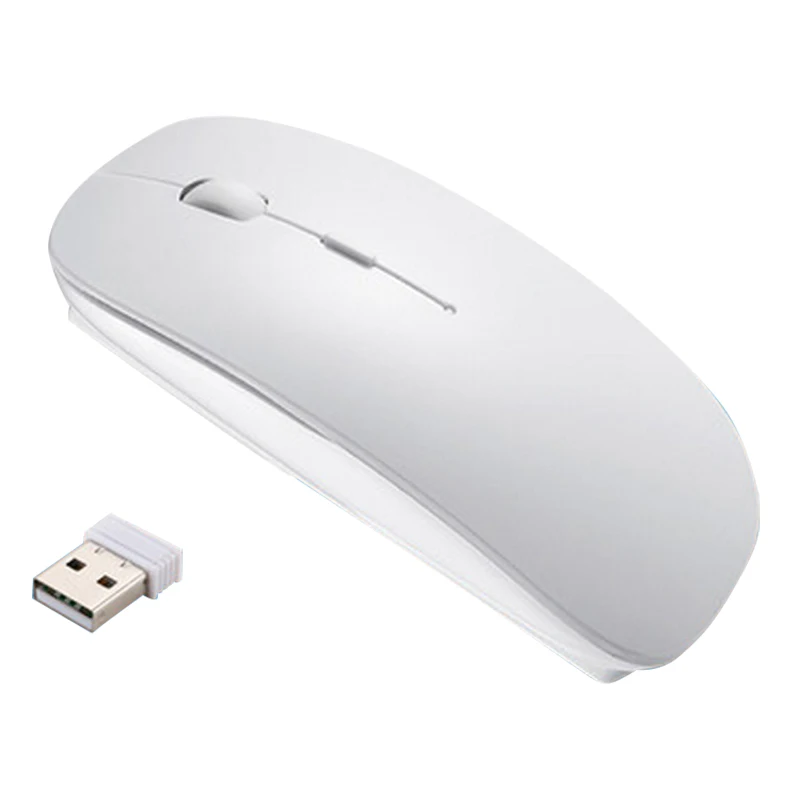 Беспроводная мышь Bandie перезаряжаемая эргономичная тонкая Бесшумная USB для