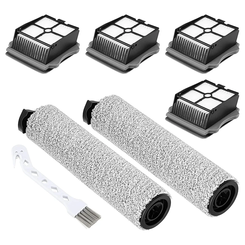 

IFloor Replacement HEPA Filter and Brush Roller Compatible for Tineco IFloor 3 and IFloor One S3 Vacuum Cleaner