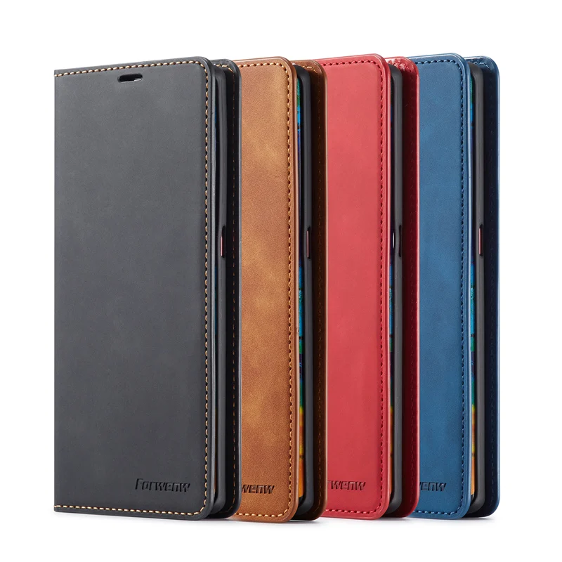 

Magnetic Leather Case For Huawei Mate 20 30 P20 P30 P40 Pro Lite P Smart Plus 2019 2020 Honor10lite Wallet Card Flip Phone Cover