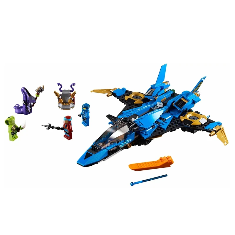 Ниндзя Джей Storm Fighter строительные блоки модель совместимая Ninjagoes 70668 Кирпичи