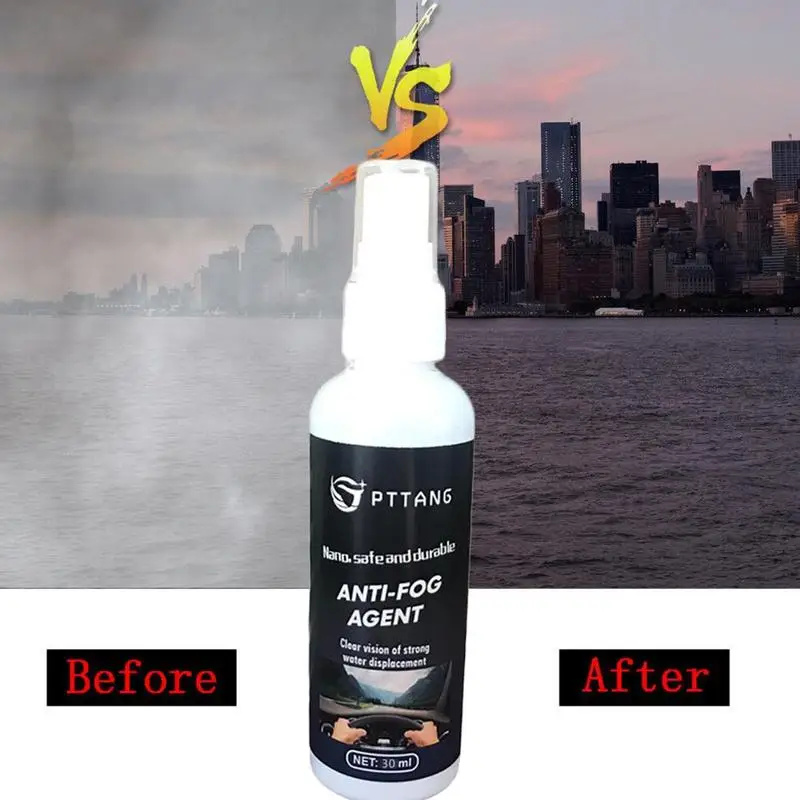 

NEW Auto Anti-fog Agent Car Glass Nano Hydrophobic Coating Spray HGKJ-5 Automotive Antifogging Agent Glasses Helmet Defogging