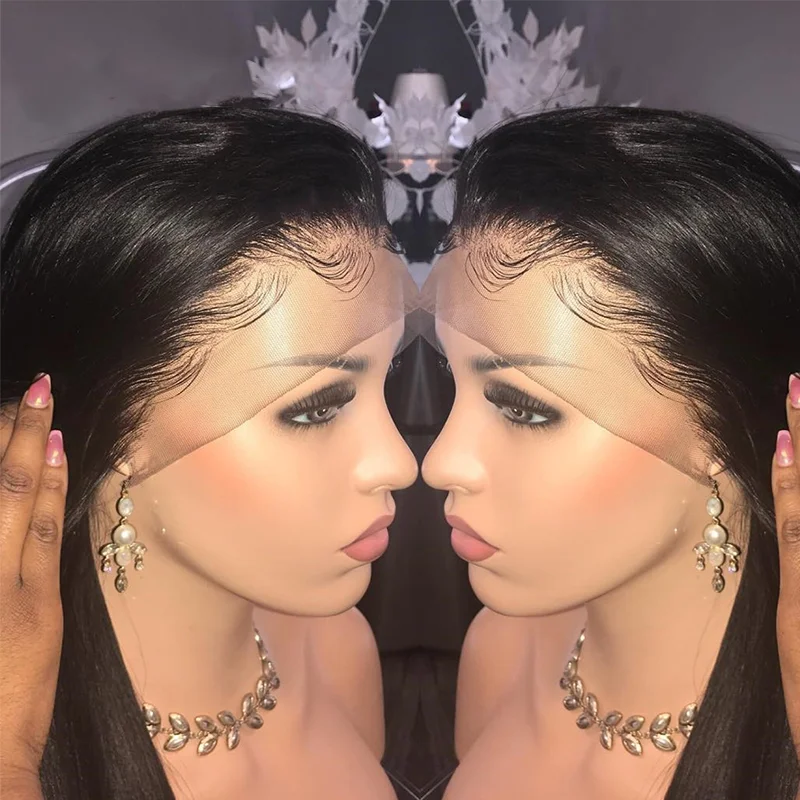 Sapphire 13*4 человеческие волосы бразильские прямые предварительно отобранные