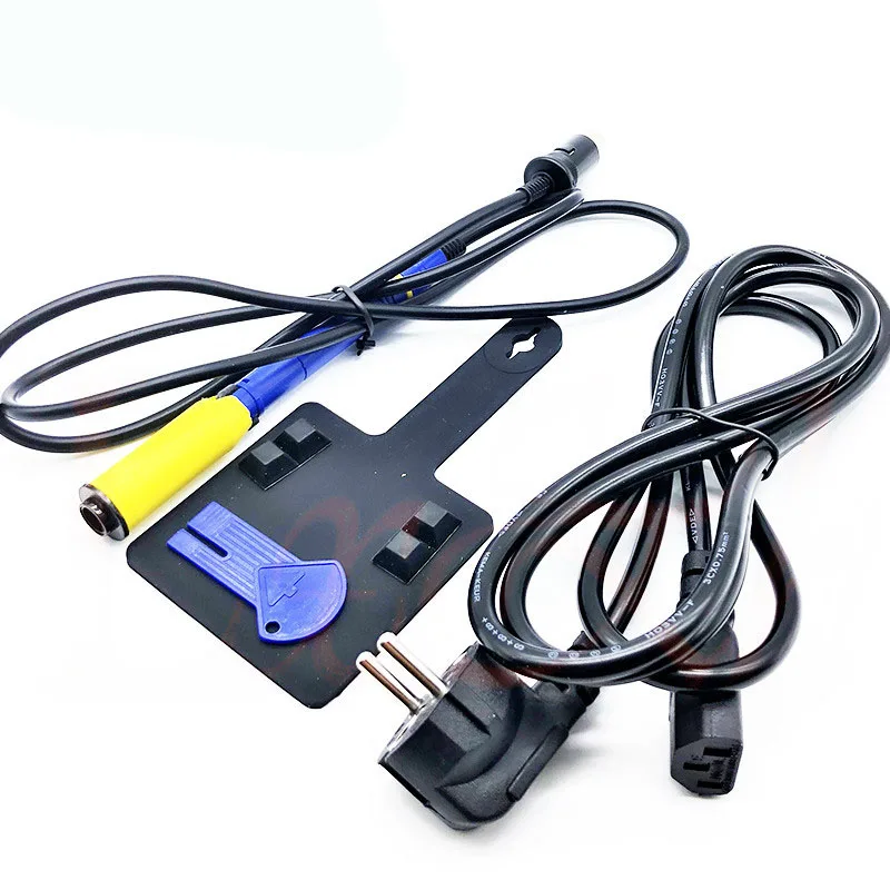 Горячее предложение! Распродажа! без примесей свинца и EU/US Штепсель 220 V/110 v термостатическая пайка ESD FX-951 паяльная станция FX-951 паяльная система