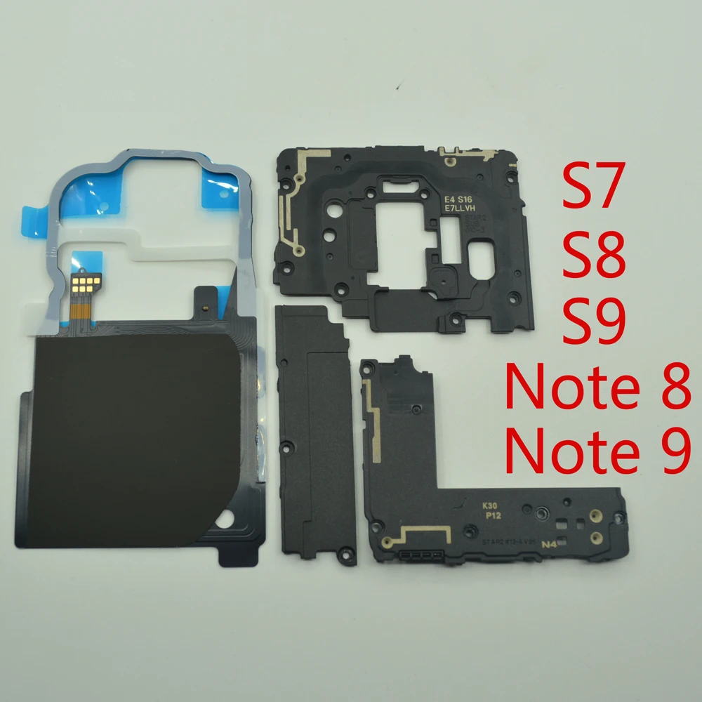 NFC Беспроводная зарядная Антенна Панель Громкий динамик для Samsung Galaxy S7 Edge S8 S9 Plus Note