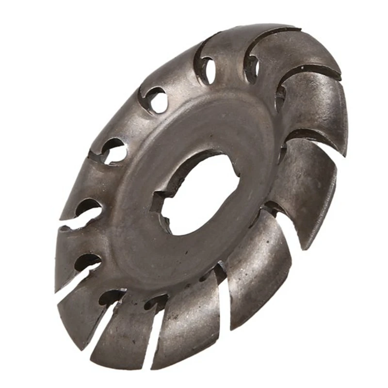 

12 Teeth 65mm Wood Carving Disc Angle Grinder Accessories Wood Forming Wood Carving Disc Woodworking Tools 5Pcs