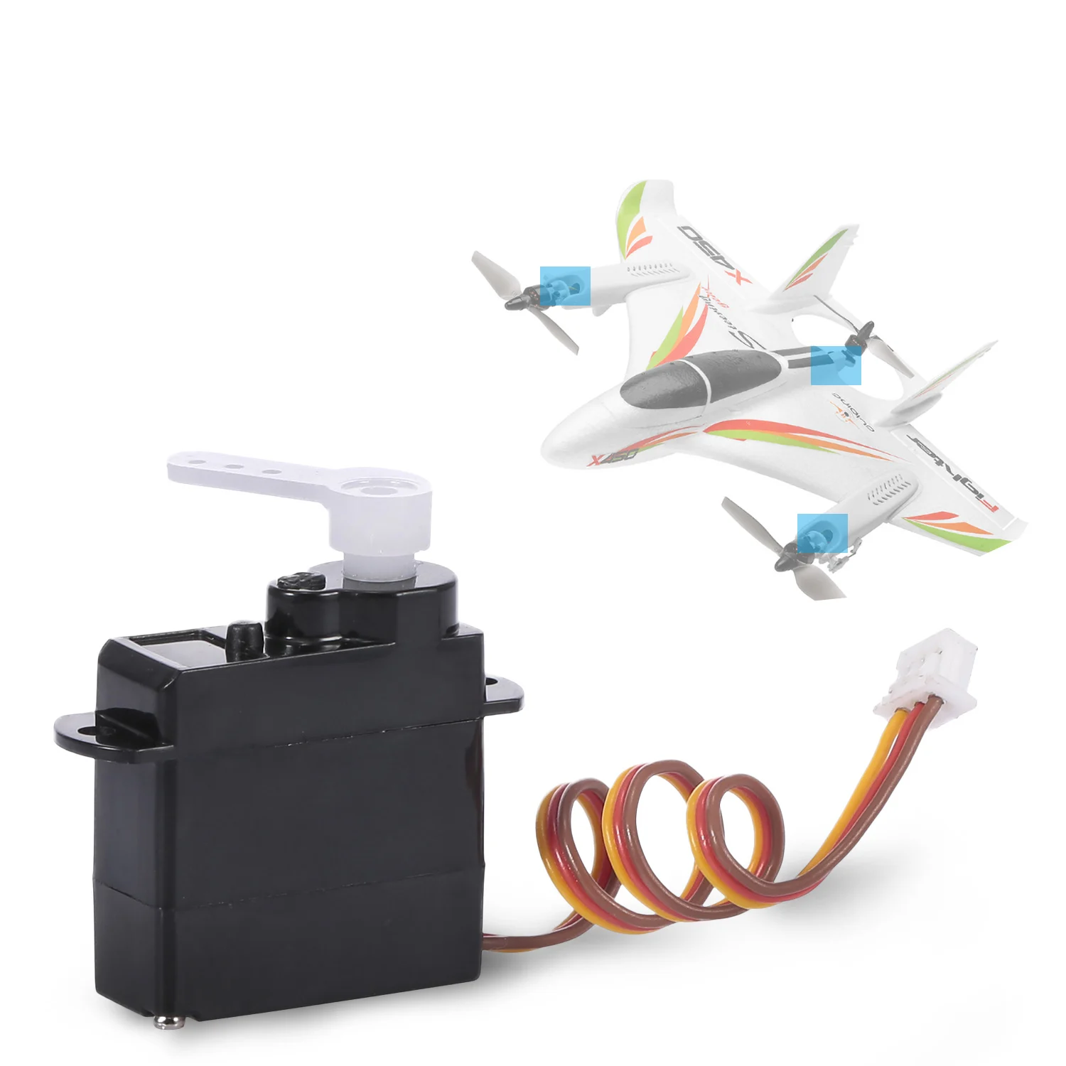 Wltoys X450 оригинальный элерон передний мотор водительский сервопривод для WLtoys XK
