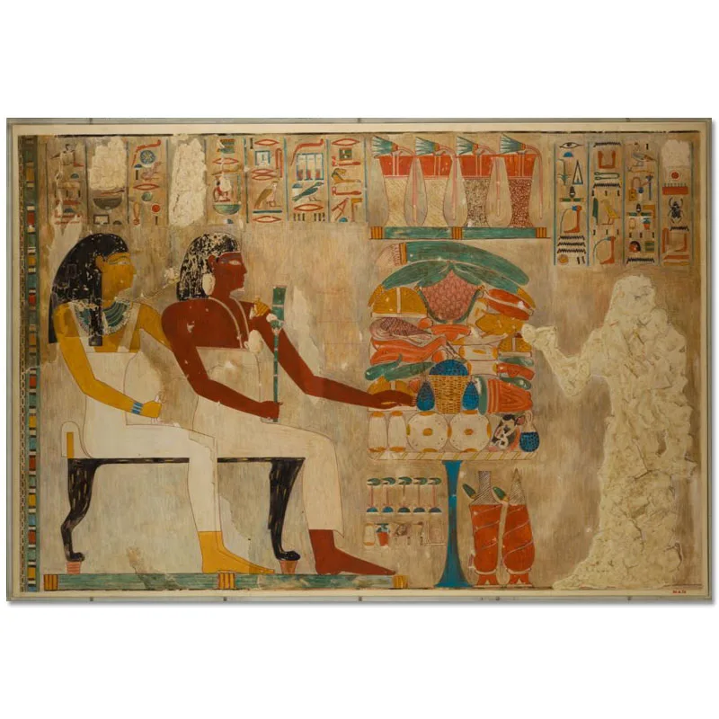 На заказ древние египетская стенная роспись Портрет холст живопись плакат