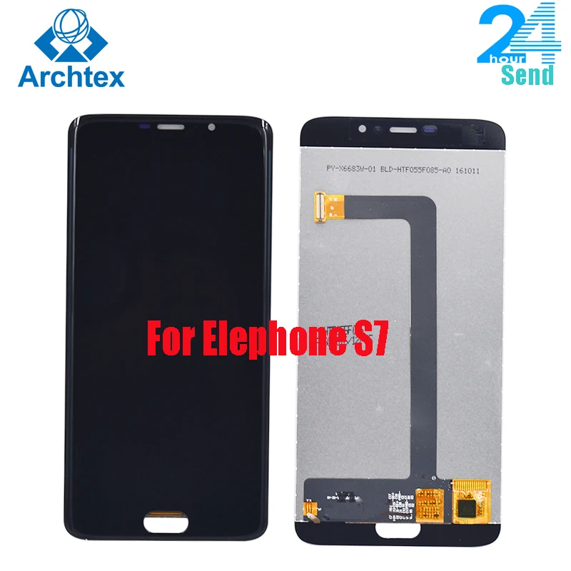 Для оригинального Elephone S7 lcd в мобильном телефоне дисплей + кодирующий