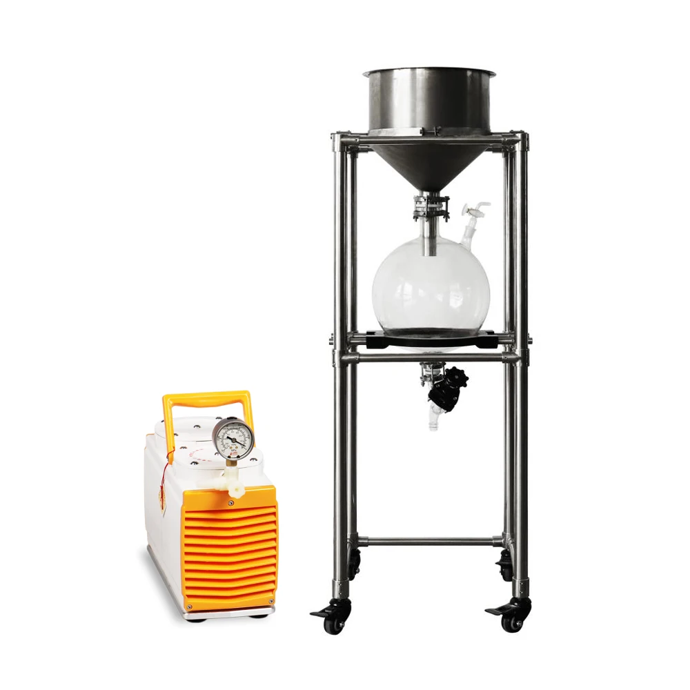 20 л вакуумный фильтр из нержавеющей стали с антикоррозийным диафрагменным