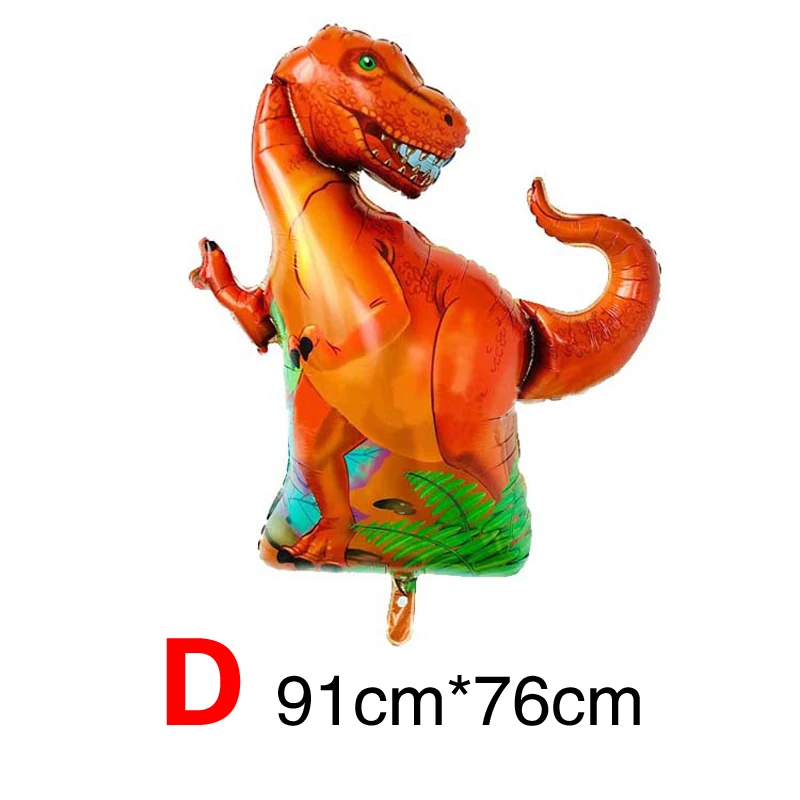 1 большой 4D костюм шагающего динозавра шарик из фольги в форме животных для
