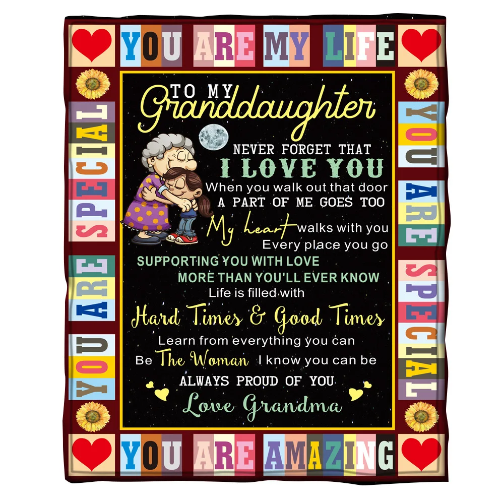 Фланелевое Одеяло ONGLYP для моей внучки супер уютное плюшевое покрывало кровати