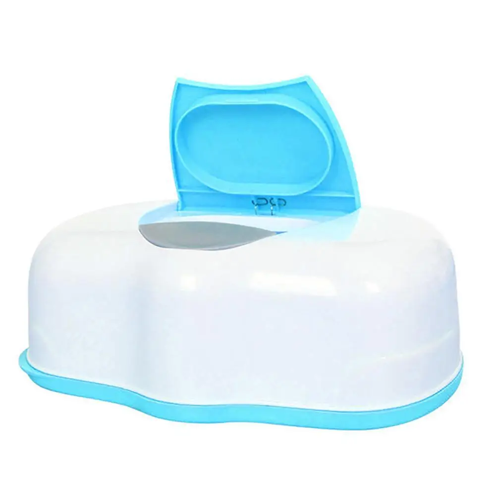 

Home Car Press Pop-up Automatic Baby Wipes Wet Tissue Box Case Holder Organizer