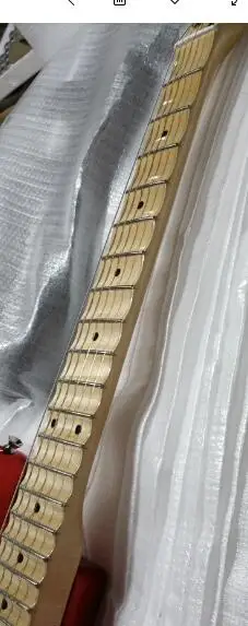 

Factory custom New scalloped fingerboard,big headstock guitar neck Maple fingerboard scalloped maple guitar neck 67