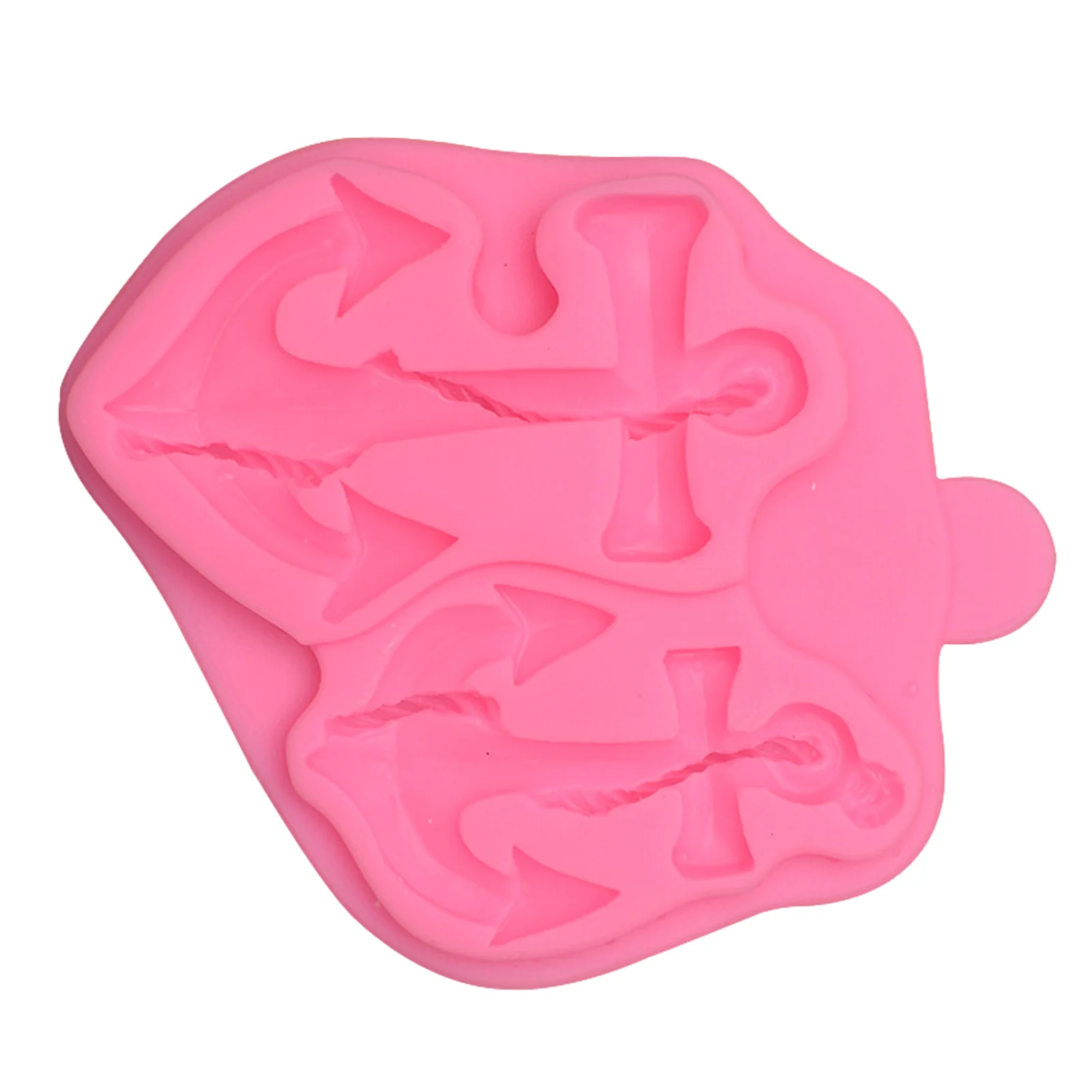 

Силиконовые формы с двойным якорем для помадки, инструмент для украшения тортов и капкейков, муссы, желе, приготовленные продукты, шоколад, ...