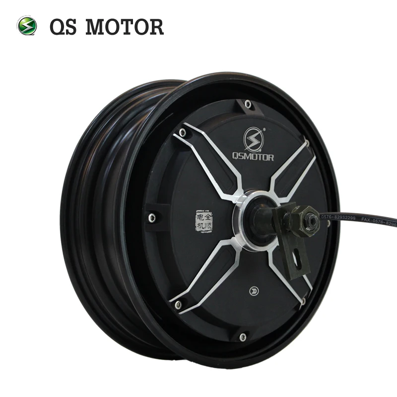 QS Мотор 10 дюймов 4000W 205 55H V3 bldc бесщеточный Электрический скутер для мотоцикла|motor