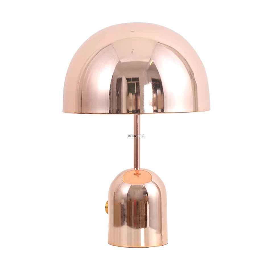 Современный светильник металлический гриб светодиодный настольные лампы