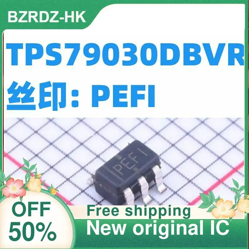 

2-10 шт./лот TPS79030DBVR SOT-23-5 : PEFI новый оригинальный IC