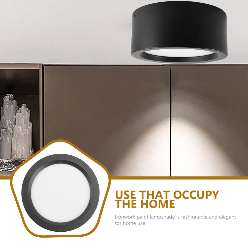 

1Pc Ceiling Down Lamp Round LED Light Hanging Wire Downlight Circular Down Lamp