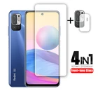 2 шт., прозрачное Защитное стекло для Xiaomi Redmi Note 10
