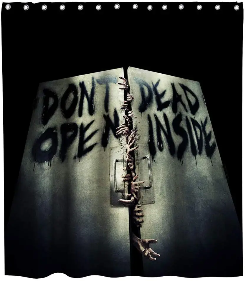 День мертвых тема ткань Ванная комната Декор наборы с крючками|Шторы для душа| |