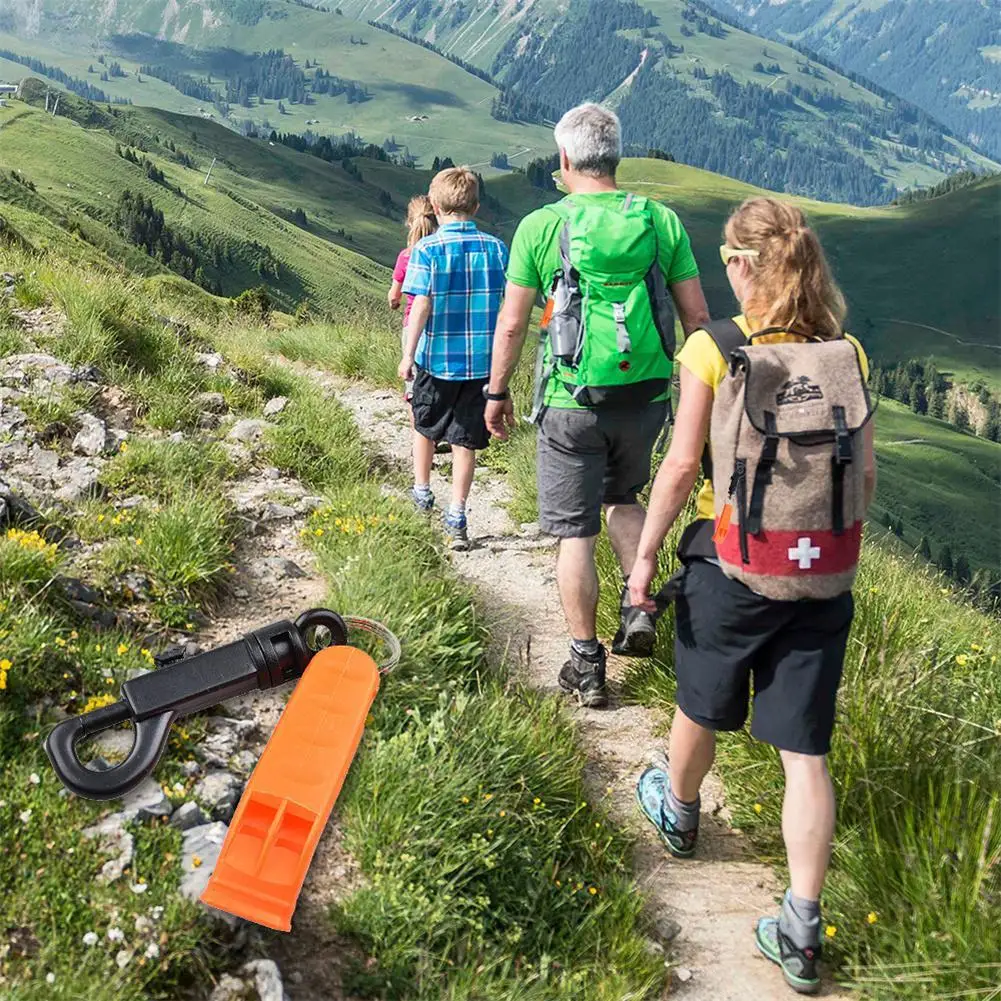 

Свисток для выживания на природе, 1 шт., свисток для кемпинга, пешего туризма, охоты, спасения, экстренный свисток, футбольный баскетбольный м...