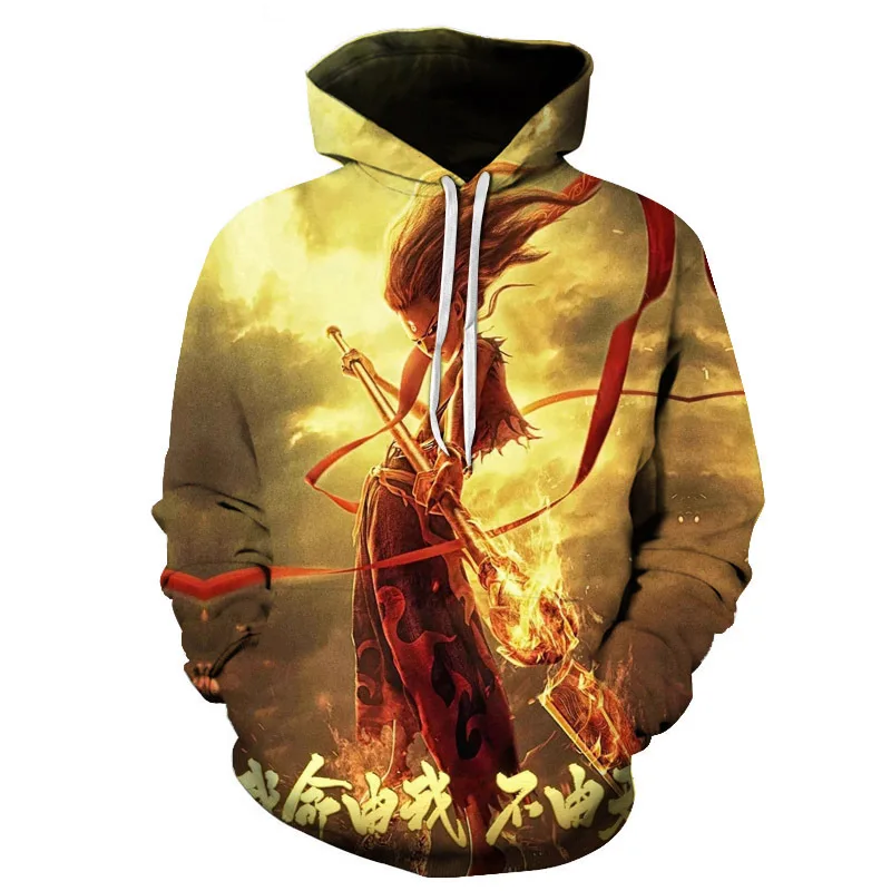 

2021 The New Anime Man Woman Sweatshirt Hoodie Hot Sale Long Sleeve Casual Hooded Full Fall Winter Print Unisex Young People