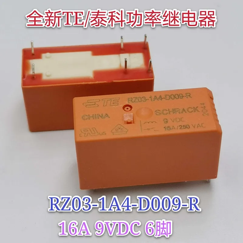 

Rz03-1a4-d009-r 9 В постоянного тока, новое реле 16 А 9 в 6 контактов