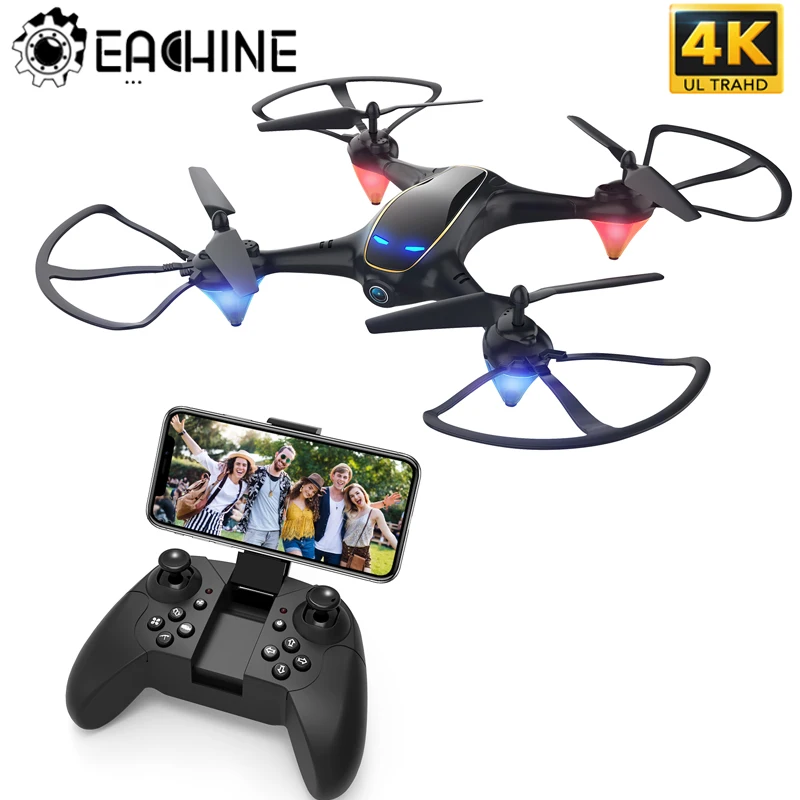 

Дрон Eachine E38, 2 камеры, основная-1080P, 4K HD, широкоугольная, нижняя-оптического потока, WiFi, FPV, дистанционное управление