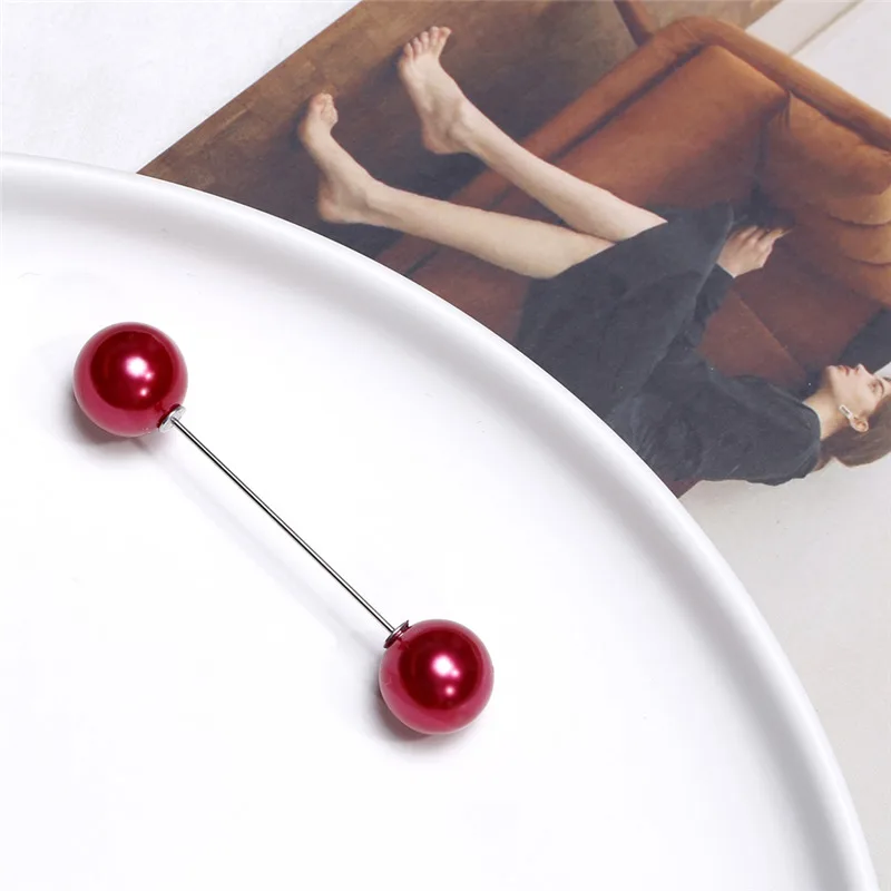 Женская Брошь в Корейском стиле с искусственным жемчугом | Украшения и