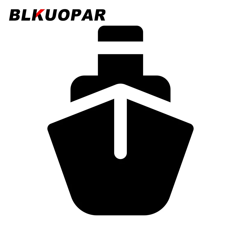 

Автомобильные наклейки BLKUOPAR для корабля, креативные наклейки на окклюзию с царапинами, Мультяшные высечки лобового стекла, детские автомоб...