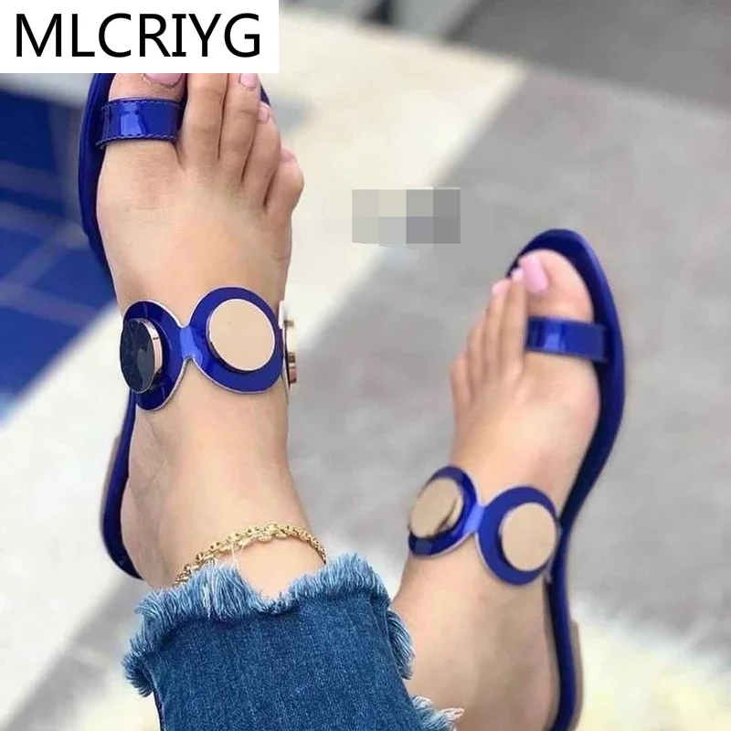 

New Summer Women Slipper 2021 Sexy Casual Solid Color Flat Sandals Fashion Outdoor Beach Soft Open Toe Women Shoes Zapatos Mujer