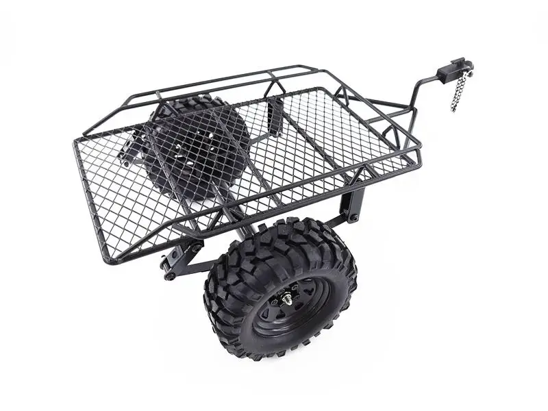 

1/10 Simulation Climbing Car DIY Metal Trailer for D90 SCX10 TRX-4