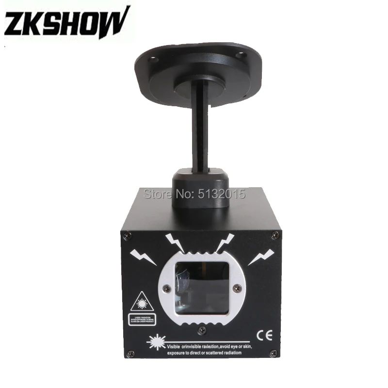 Полноцветный светодиодный лазерный светильник с эффектом звезд DMX для диджея