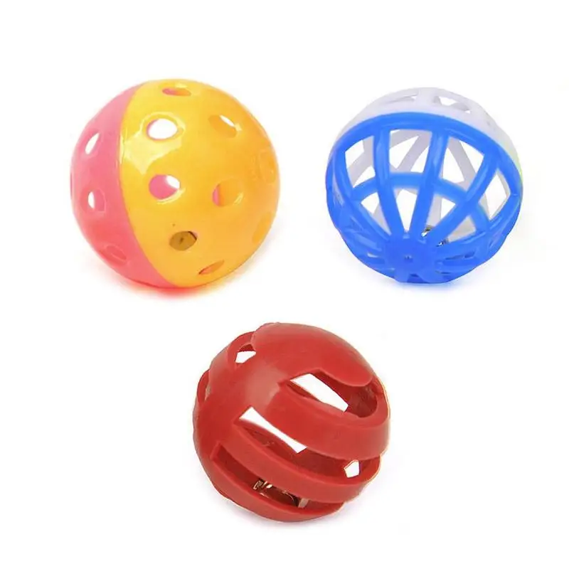 

5 шт. игрушка для домашних животных, круглый отверстие, забор, поперечная штанга, птица, полый мяч-колокольчик для попугаев, кататиков, жевате...