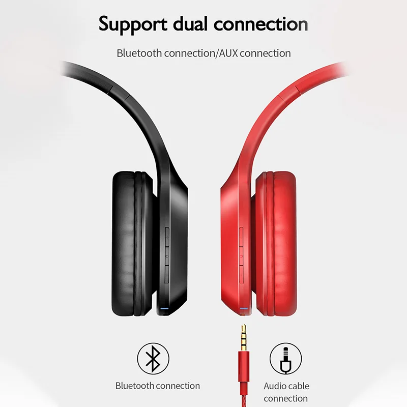 

Lenovo HD100 Headphones Noise Cancelling Headset 8D Wireless Bluetooth Subwoofer Game Music Binaural Sports Running Earphones