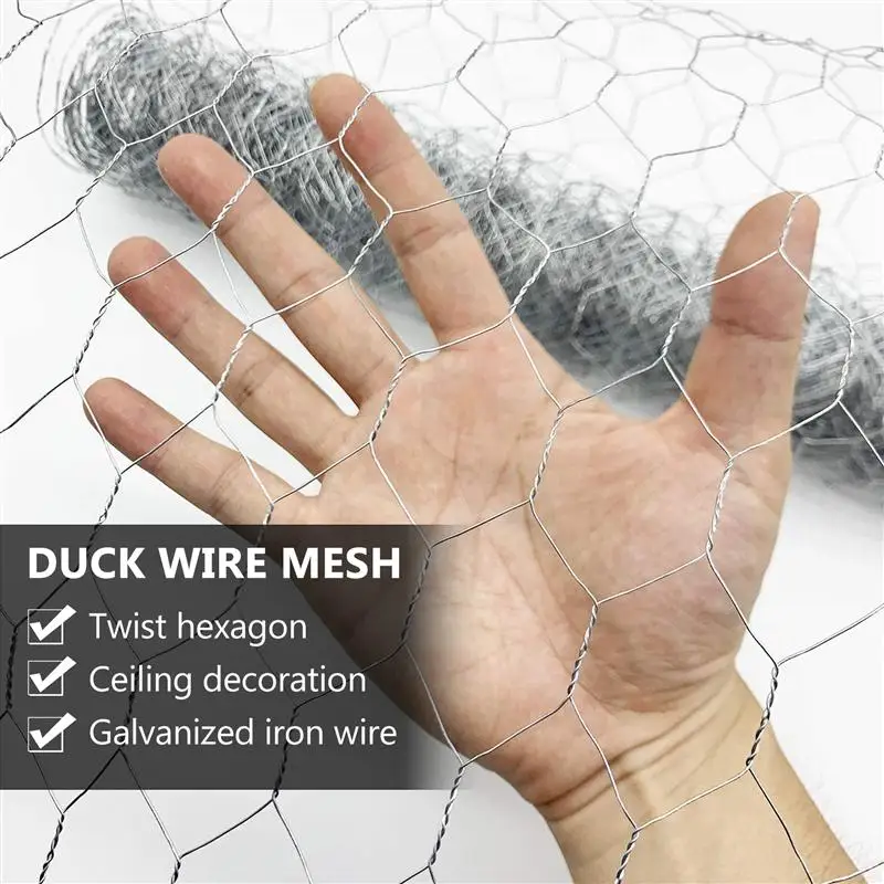 

1 Roll Poultry Breeding Wire Mesh Outdoor Indoor Durable Livestock Breeding Wire Mesh