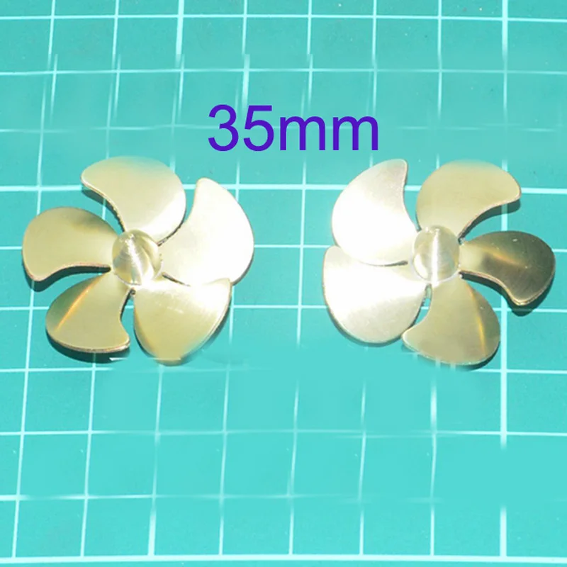 DIY Моделирование RC лодка положительный/реверсивный винт диаметр 35 мм пропеллеры 5