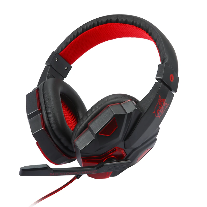 Компьютерные Стерео Игровые наушники прямой объемный звук глубокий бас игровые