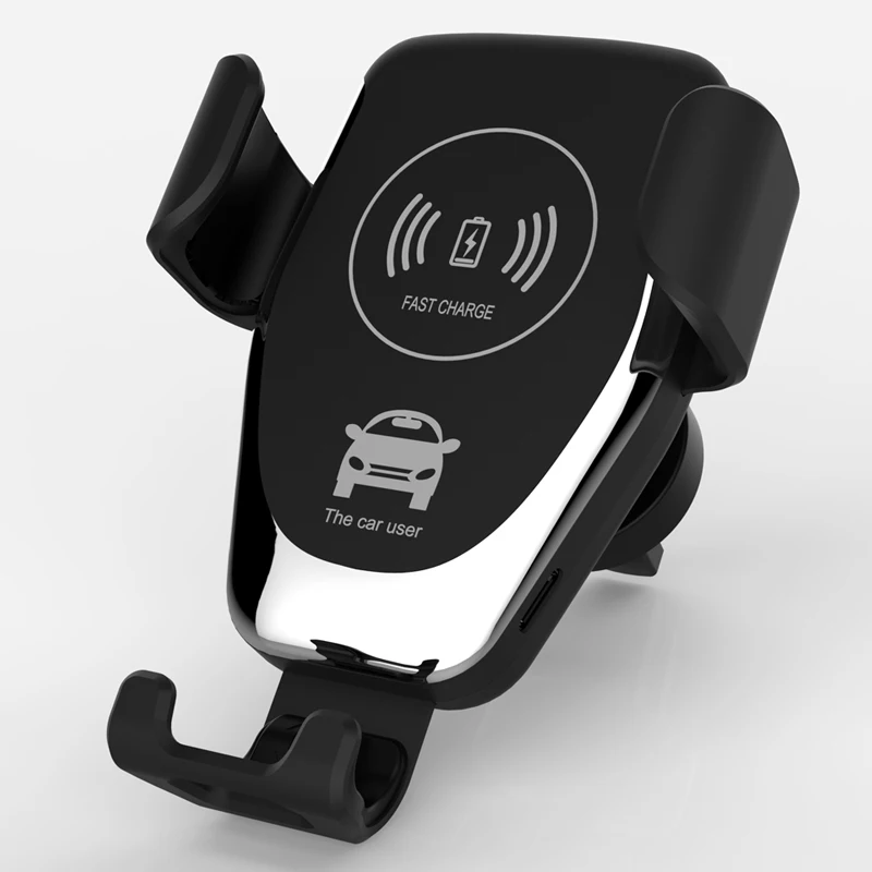 Автомобильное беспроводное зарядное устройство 10 Вт держатель для смартфона
