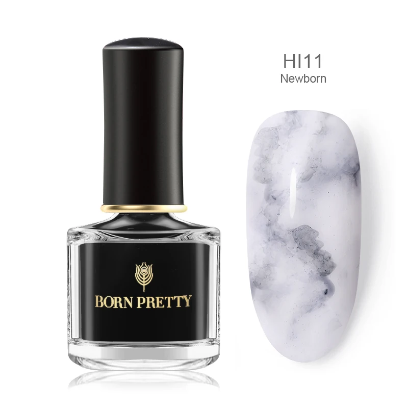BP-HI11 BORN PRETTY Цветущий лак для ногтей акварельный лак для ногтей чернильный лак для ногтей DIY дизайн 12 цветов - Цвет: BP-HI11