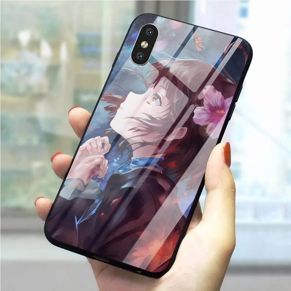 Телефонный чехол Kabaneri из закаленного стекла Железной Крепости для iPhone 7 Case 5 5S SE 6 6S