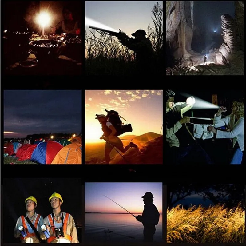 Светодиодный фонарь XM L T6 3000 люмен 3 режима масштабируемый светодиодный