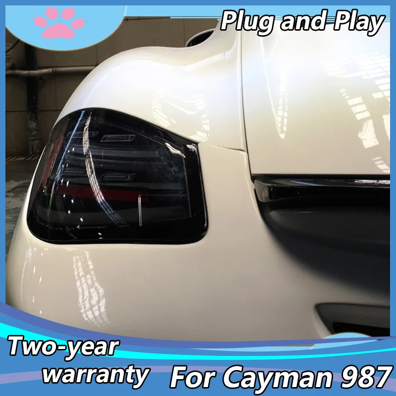 

Car tail lights for Porsche Cayman 987-2 Year 2009-20012 taillights LED Tail Lamp rear trunk lamp cover drl+signal+brake+reverse