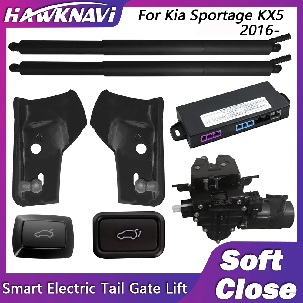 

Hawknavi Car Trunk Door Lift Elevator Drive For Kia Sportage KX5 2016- Auto Electric Tailgate Kit Lid Motor Opening Closer