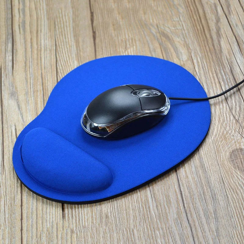

Ergonomic Design Mouse Pad Mat Desk Pad With Wrist Protect Anti-Slip EVA Wrist Support For PC Laptop Computer Comfort Wristband