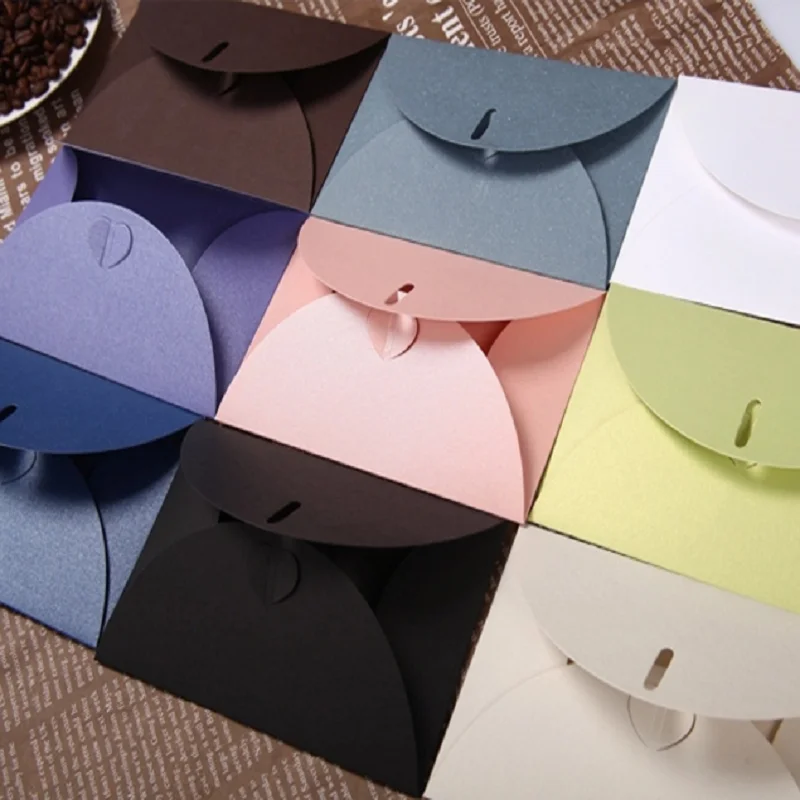 20 шт./лот большой перламутровый Бумажный Подарочный конверт Сделай сам