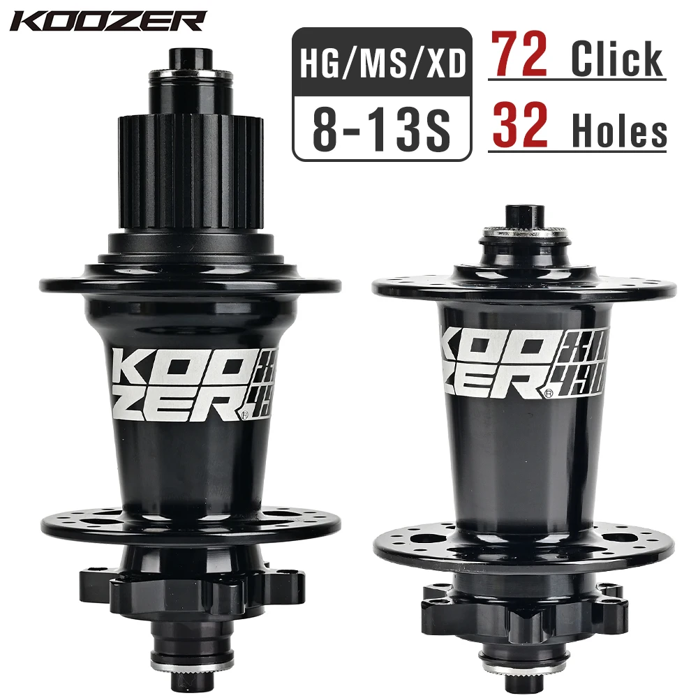 KOOZE XM490 Pro велосипедные ступицы 4 подшипника 32 отверстия велосипедная ступица MTB 6