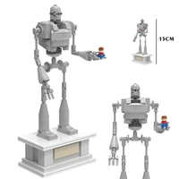 new iron robot assembly city figures mecha giant robot model building blocks boys educational toys for children birthday gift