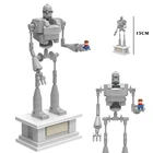 Строительные блоки для мальчиков, железный робот в сборе, городские фигурки, Mecha Giant Robot, обучающие игрушки для детей, подарок на день рождения